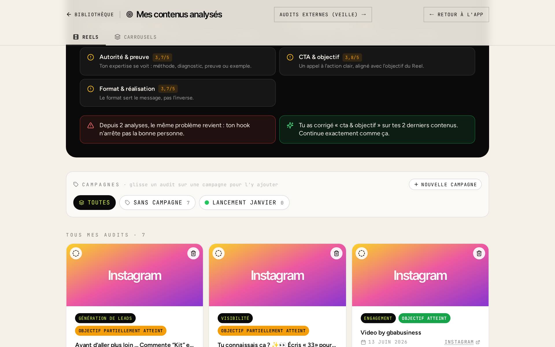 Learning from your published content